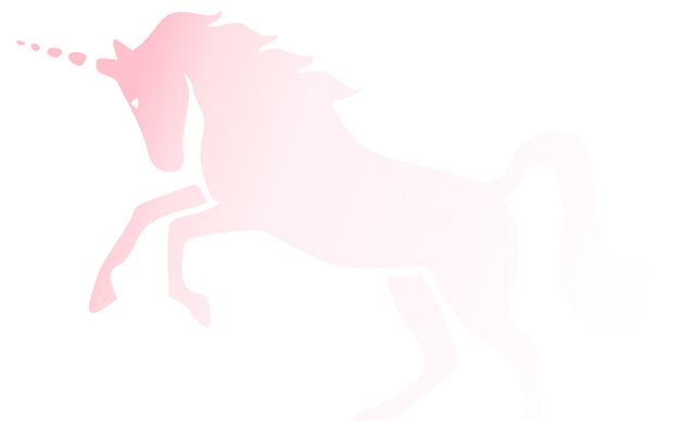 unicorno rosa invisibile