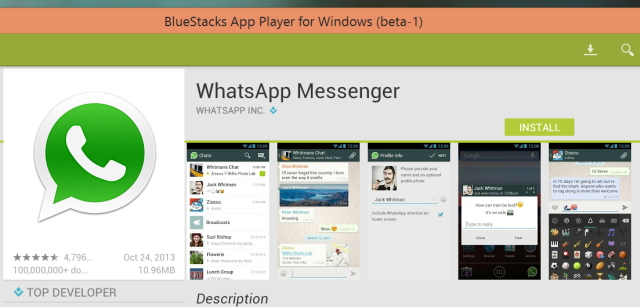 4 installa whatsapp su windows