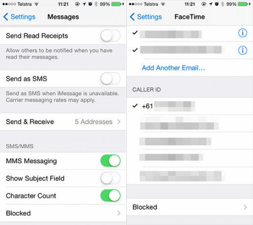 Potresti voler modificare queste fastidiose impostazioni predefinite di iOS 7 callerid