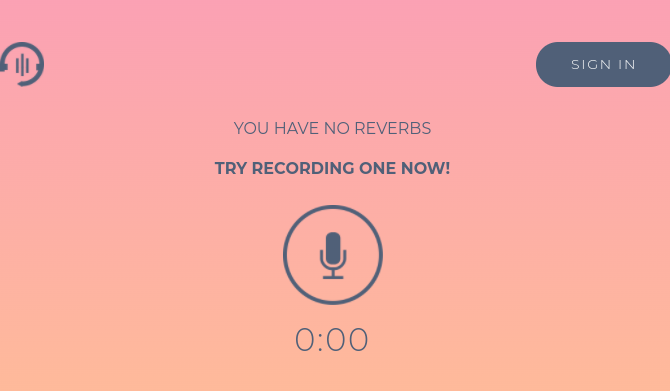 registrare riverbero record audio del Chromebook