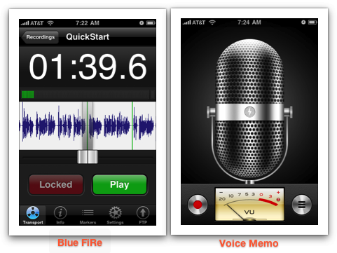 Il miglior registratore audio gratuito per iPhone bfire10