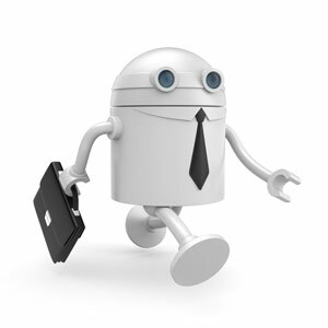 Andmade Share migliora il modo in cui condividi e ti offre molteplici opzioni di condivisione [Android 2.1+] Shutterstock Robot Businessman