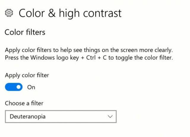 Utenti di Windows daltonici: prova questo trucco per distinguere meglio i colori Windows 10 daltonismo e1510768851988