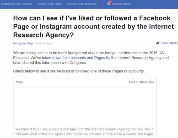 Agenti russi facebook twitter - articolo facebook