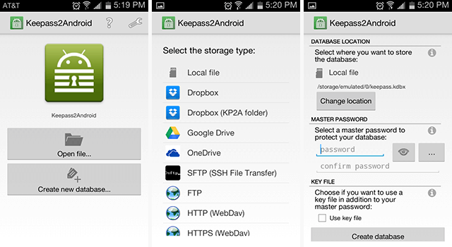 android-Password-manager-KeePass