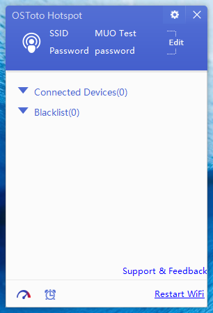 HSTpot WiFi OSToto Windows 10