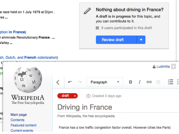 Wikipedia introduce una funzionalità bozza per i nuovi articoli wikipediadraft